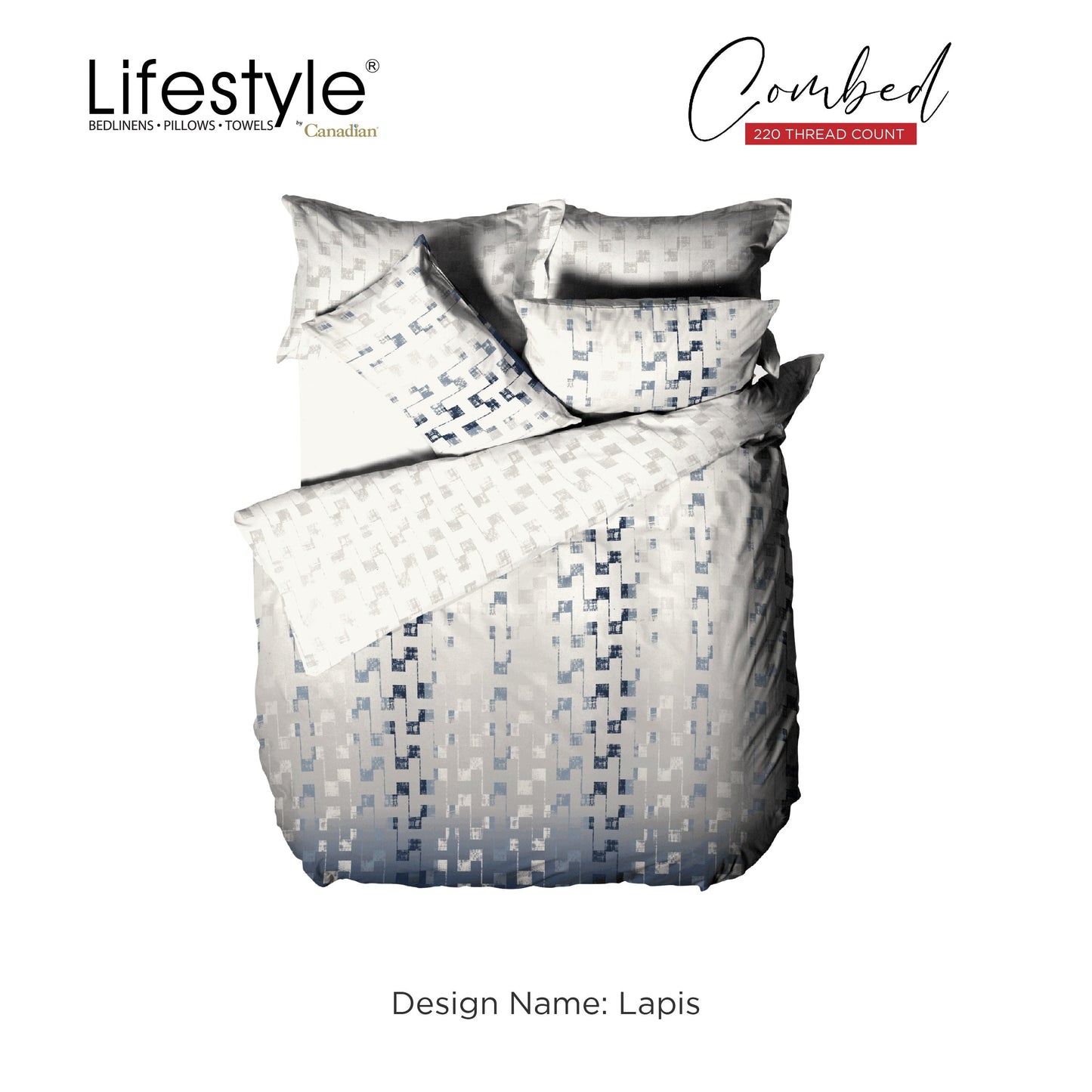 Lifestyle T220 Combed-Design Name: Lapis Lifestyle by Canadian