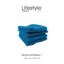 Load image into Gallery viewer, LifestylebyCanadian 225  Towel Quick Dry (2PC-BATH/2PC-HAND/4PC-FACE) 100% Cotton
