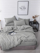 Load image into Gallery viewer, Lifestyle USA 300Thread Count  Cotton Bedsheet Set_PLain Cool Gray
