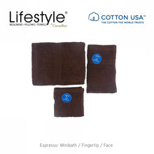 Load image into Gallery viewer, USA COTTON TOWEL Mini Bath Set 22X44inch (1pc Mini bath, 1pc fingertip,1pc face Towel)  #1111
