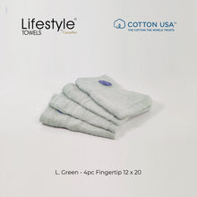 Load image into Gallery viewer, USA COTTON TOWEL  4pc. Face Towel 12&#39;x12&#39; Lifestyle by Canadian 1111
