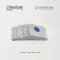 USA COTTON TOWEL  4pc. Face Towel 12'x12' Lifestyle by Canadian 1111 Lifestyle by Canadian