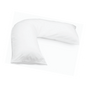 Hotel Contour L-Shaped Pillow - 300 Thread Count Cover Lifestyle by Canadian