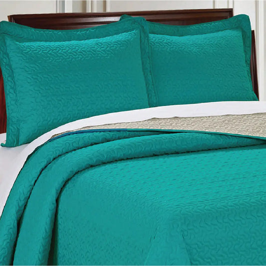 Bedspread [Reversible] Quilted Blanket Bed Cover Lifestyle by Canadian