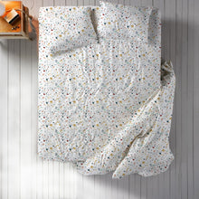 Load image into Gallery viewer, Modern Linen 100% Brushed Microfiber: 3PC.SET(Fittedsheet&amp;2pillowcase)
