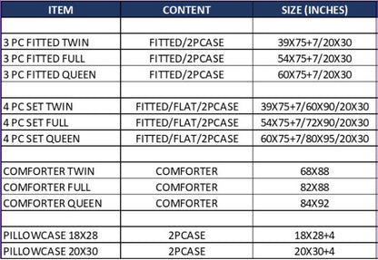 Modern Linen 100%Brushed Microfiber: PIXIE (4PC.SET/3PC.SET/JBB Set) Lifestyle by Canadian