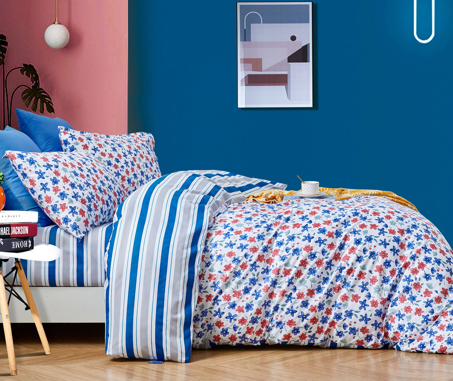 Modern Linen 100%Brushed Microfiber: PIXIE (4PC.SET/3PC.SET/JBB Set) Lifestyle by Canadian