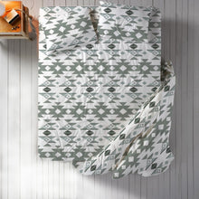 Load image into Gallery viewer, Modern Linen 100% Brushed Microfiber: 3PC.SET(Fittedsheet&amp;2pillowcase)
