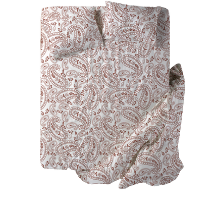 Modern Linen 100% Brushed Microfiber: 3PC.SET(Fittedsheet&2pillowcase) Lifestyle by Canadian