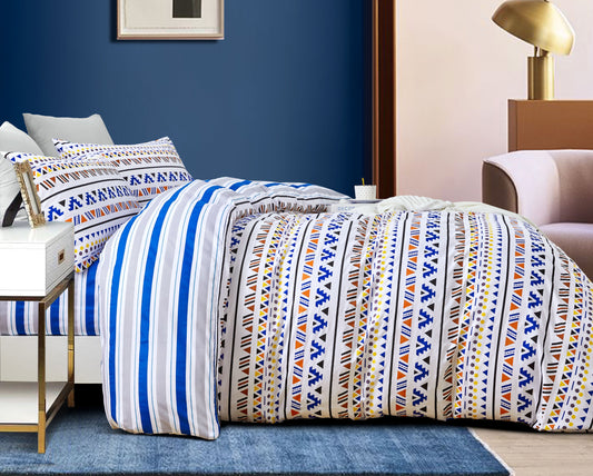 Modern Linen 100% Brushed Microfiber: ROONE (4PC.SET/3PC.SET/JBB Set) Lifestyle by Canadian