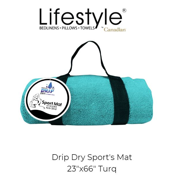 Drip Dry Sports Towel Lifestyle by Canadian