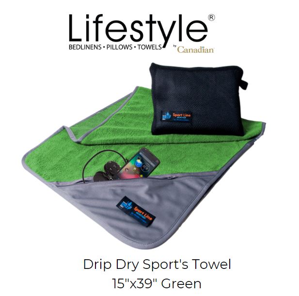 Drip Dry Sports Towel
