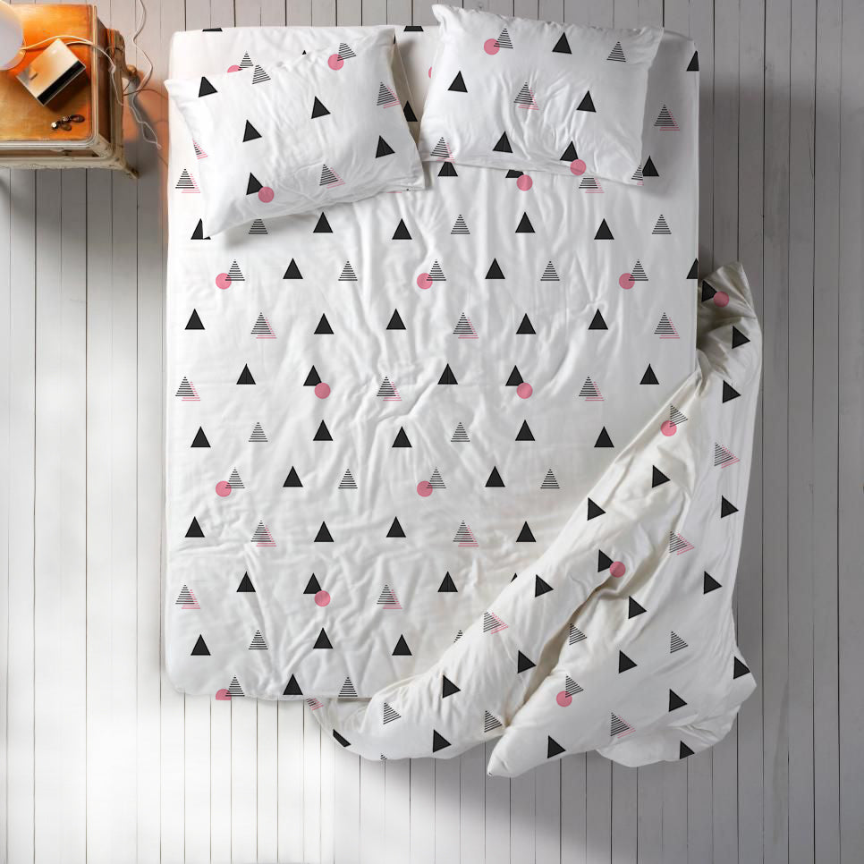 Modern Linen 100% Brushed Microfiber: 3PC.SET(Fittedsheet&2pillowcase) Lifestyle by Canadian