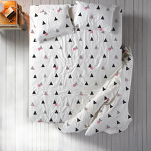 Load image into Gallery viewer, Modern Linen 100% Brushed Microfiber: 3PC.SET(Fittedsheet&amp;2pillowcase)
